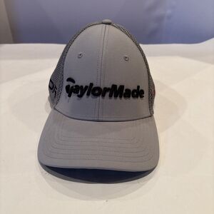 2014 TaylorMade SLDR Tour Preferred Cage Gray Hat Cap Men's S/M Fitted Flex